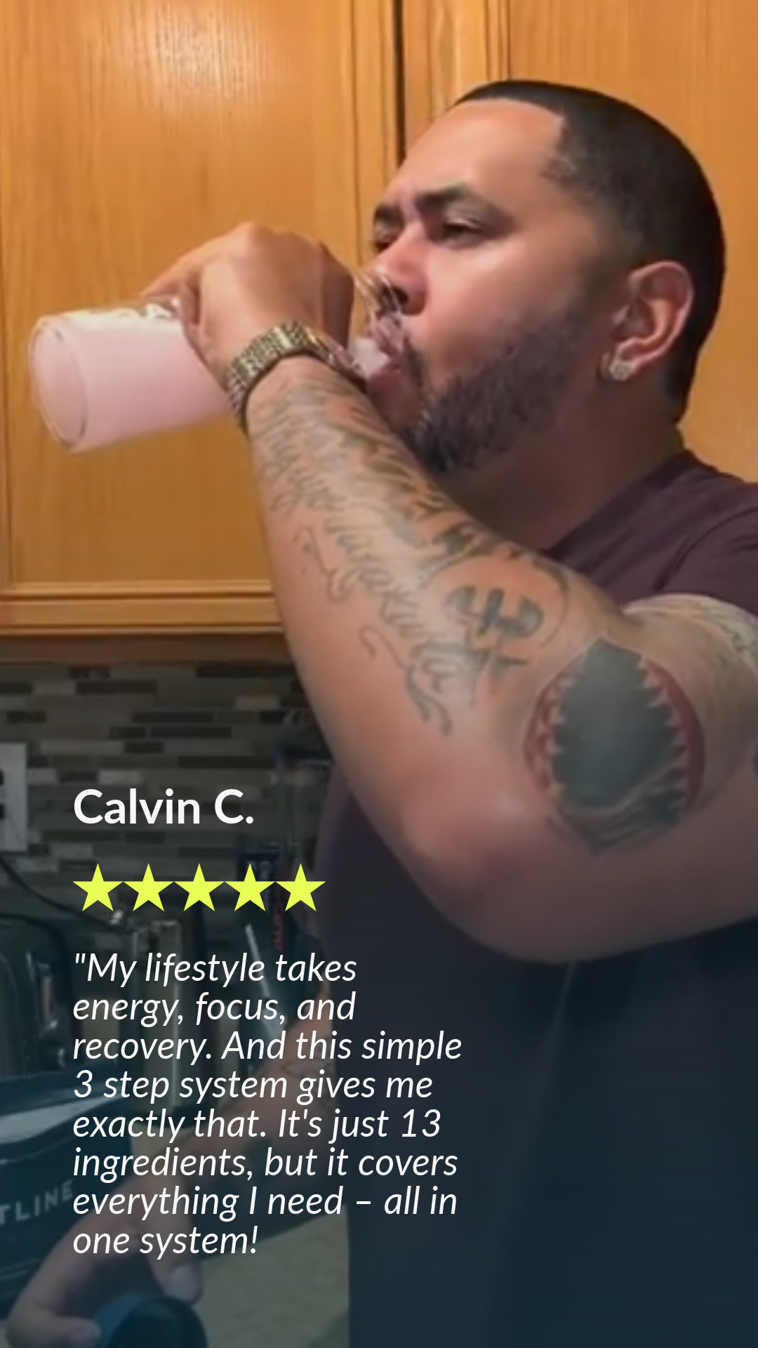 Customer morning routine with Coastline