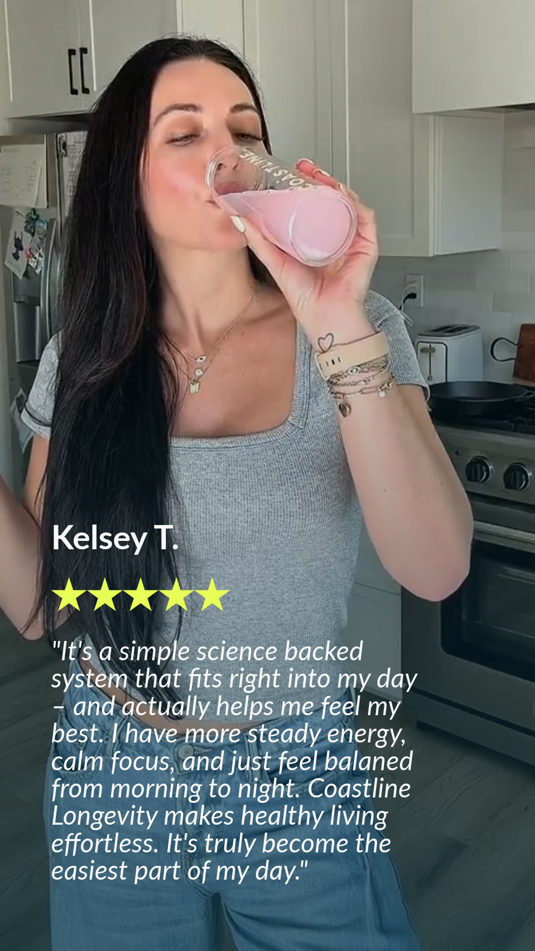 Customer morning routine with Coastline