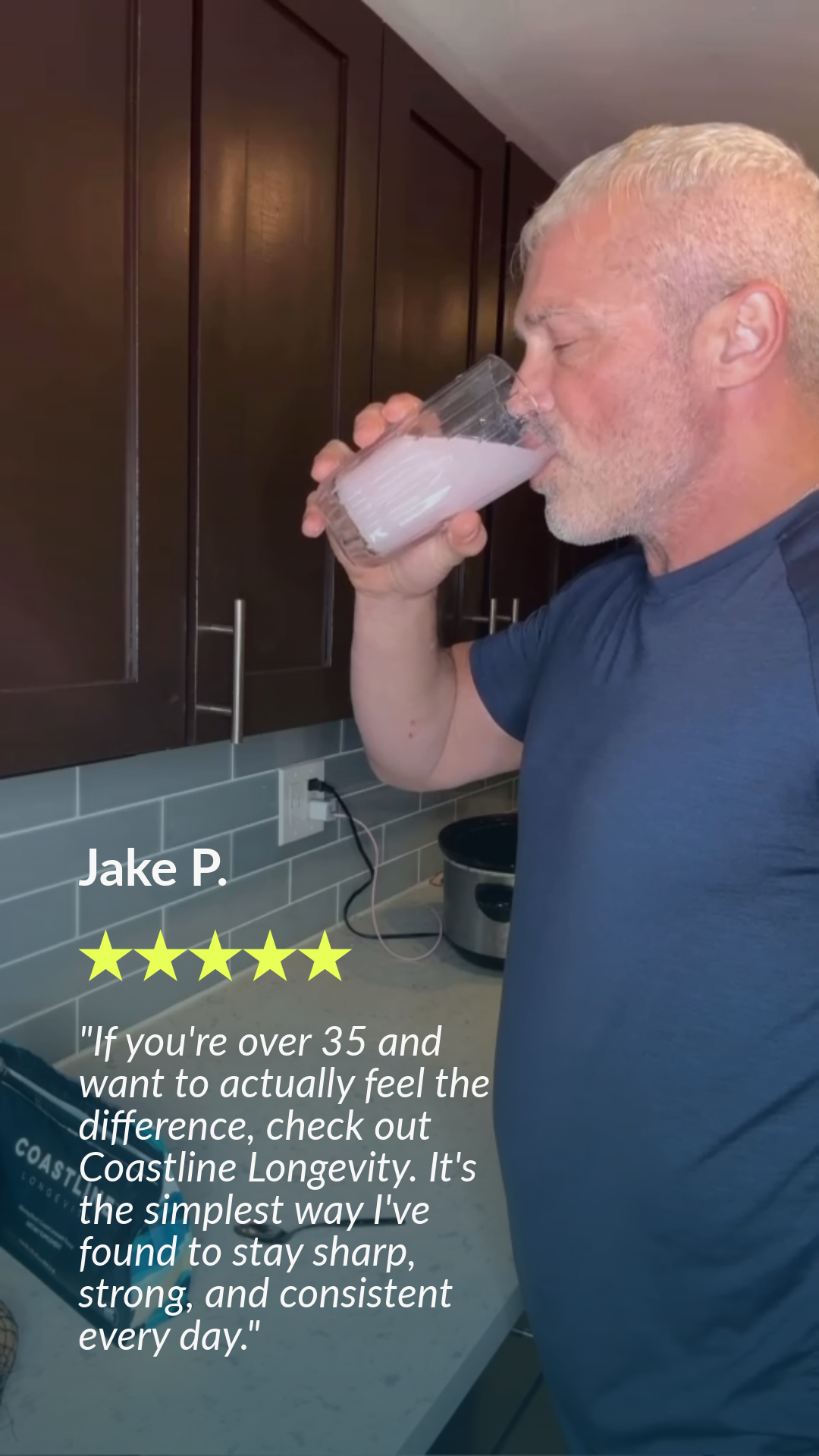 Customer morning routine with Coastline